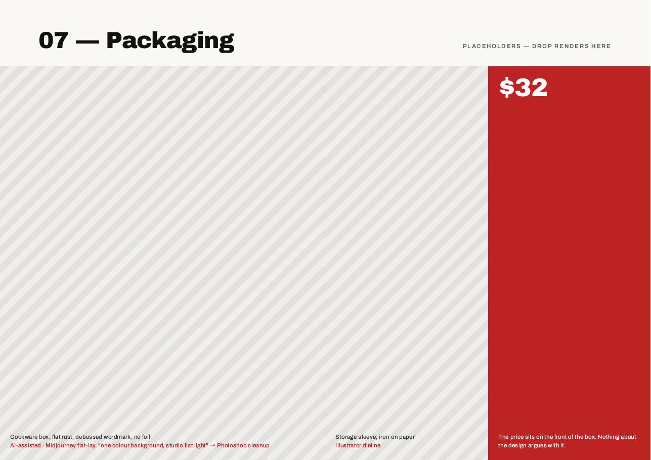 Field & Co deck page 9 — 07 — Packaging